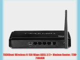 TRENDnet Wireless N 150 Mbps ADSL 2/2  Modem Router TEW-718BRM