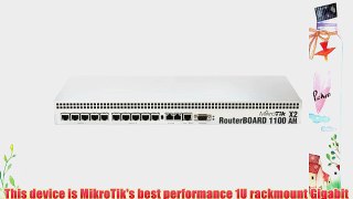 Mikrotik RB1100AHx2 PC 1066MHz Dualcore 13xGbit LAN 2GB L6 Case