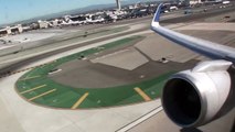 Absolutely Perfect Engine Sound!!!  Awesome First Class HD 757 Takeoff From Los Angeles!!!