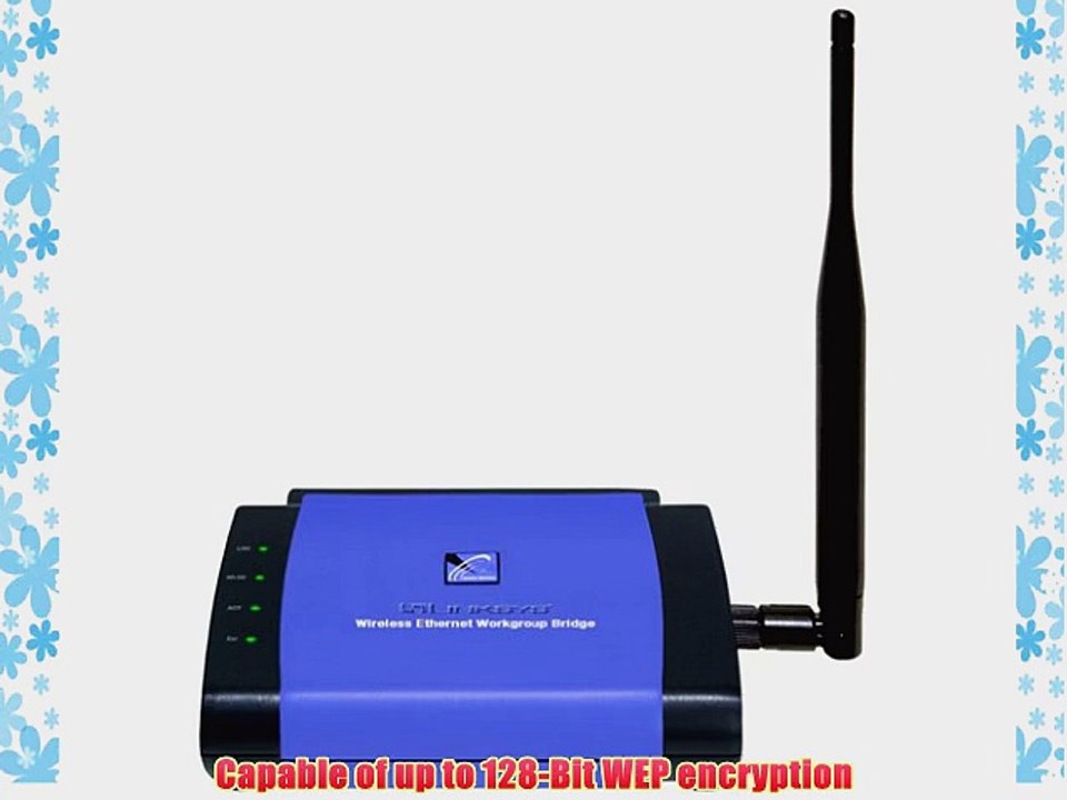 Cisco-Linksys WET11 Wireless Ethernet Bridge