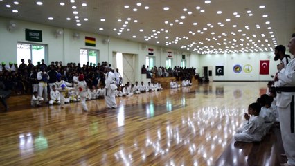 Khubaib Foundation Orphans Taekwondo performance