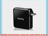 HooToo Travel Wireless Router (6000 mAh External Battery Pack Dual USB Wall Charger Mini Travel