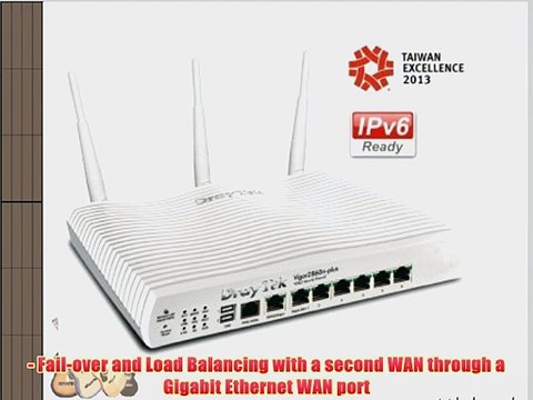 Draytek Vigor 2860n Plus 2.4GHz/5GHz dual band WLAN access point