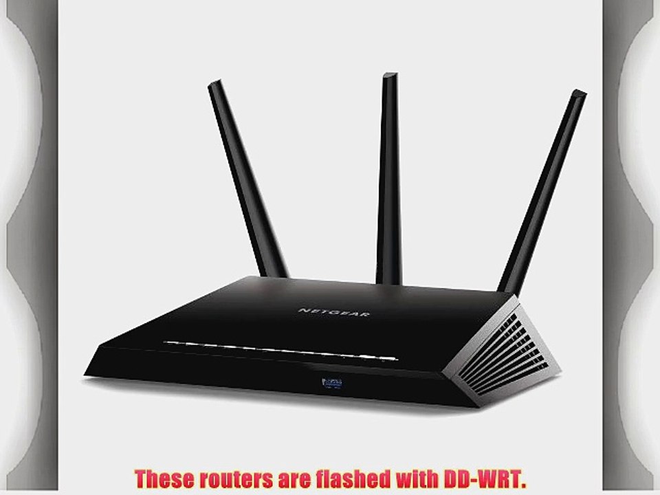 DD-WRT - Netgear R7000 AC1900 Nighthawk Gigabit N AC Router Repeater Bridge Dual Band Core