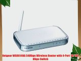 Netgear WGR614NA 54Mbps Wireless Router with 4-Port 10/100 Mbps Switch