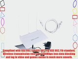 Andoer 300Mbps Wireless-N Router WiFi WDS Repeater 3*5dBi Antennas 4-Ports BL-WR3000