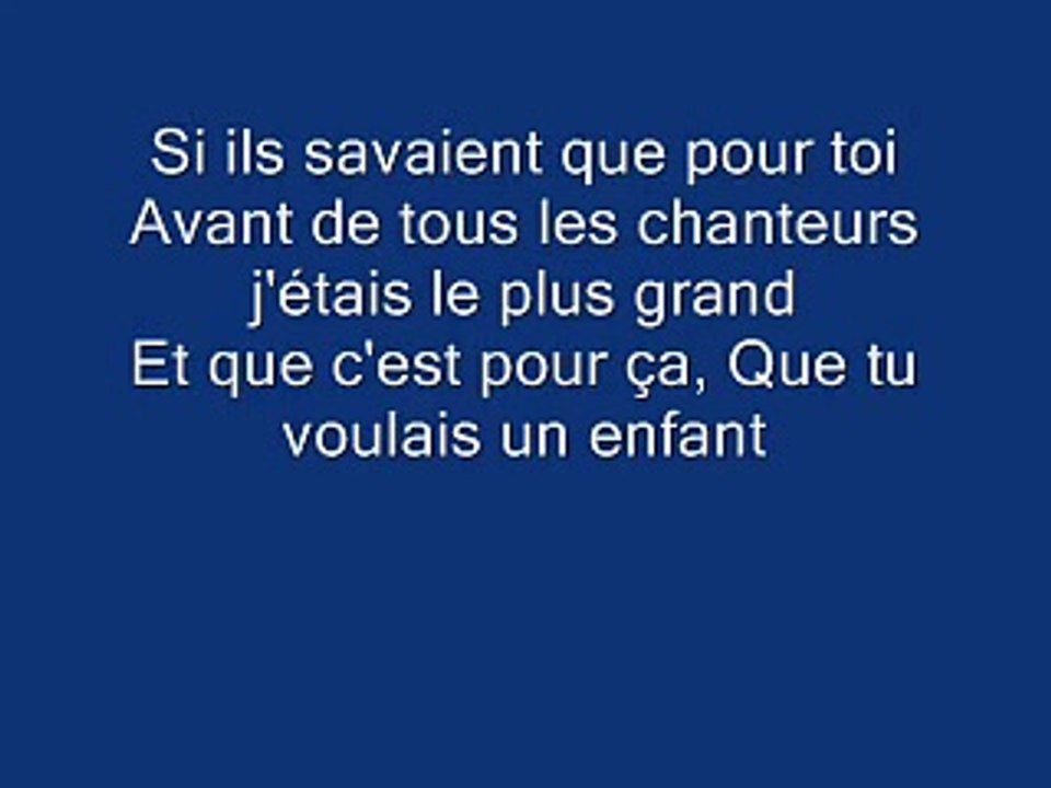 Mon fils, ma bataille Daniel Balavoine