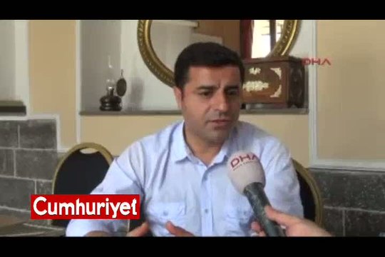 Demirtaş bunu ilk kez açıkladı