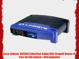 Cisco-Linksys  BEFSX41 EtherFast Cable/DSL Firewall Router (4-Port 10/100 Switch / VPN Endpoint)