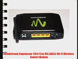 Windstream Sagemcom 1704 F@st DSL ADSL2 Wi-Fi Wireless Router/Modem