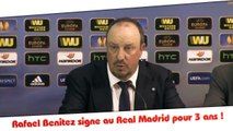 Rafael Benitez signe au Real Madrid pour 3 ans !