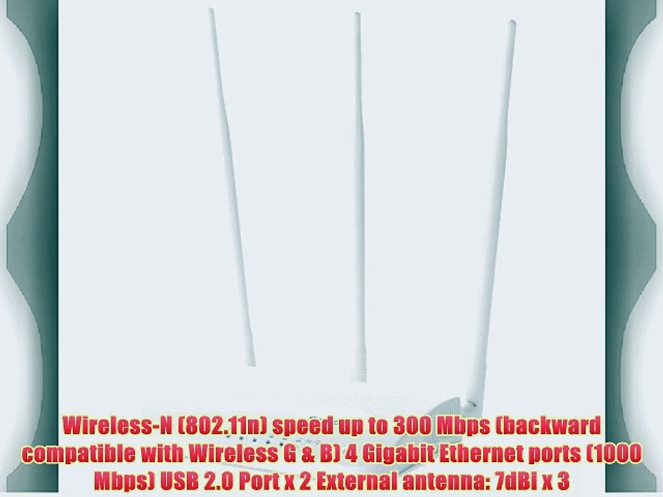 Sapido GR297n Smart Wi-Fi Wireless-N Router-High-Power Gigabit 3G/4G router 2.4 GHz 300MbpsFree