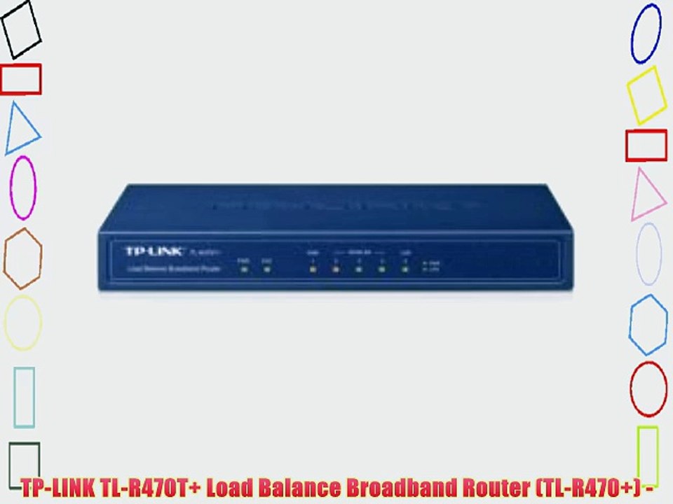 TP-LINK TL-R470T  Load Balance Broadband Router (TL-R470 ) -