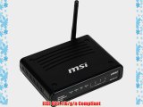 MSI Wireless-N 150 Broadband Router with 4-port 10/100 Switch (RG310EX)