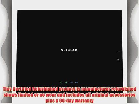 Netgear AC1450-100NAR Dual Band Slim Gigabit Smart WiFi Router (Certified Refurbished)