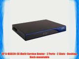 HP A-MSR20-20 Multi-Service Router - 2 Ports - 2 Slots - Desktop Rack-mountable