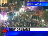 Raw Video: Saints Fans Celebrate on Bourbon St.