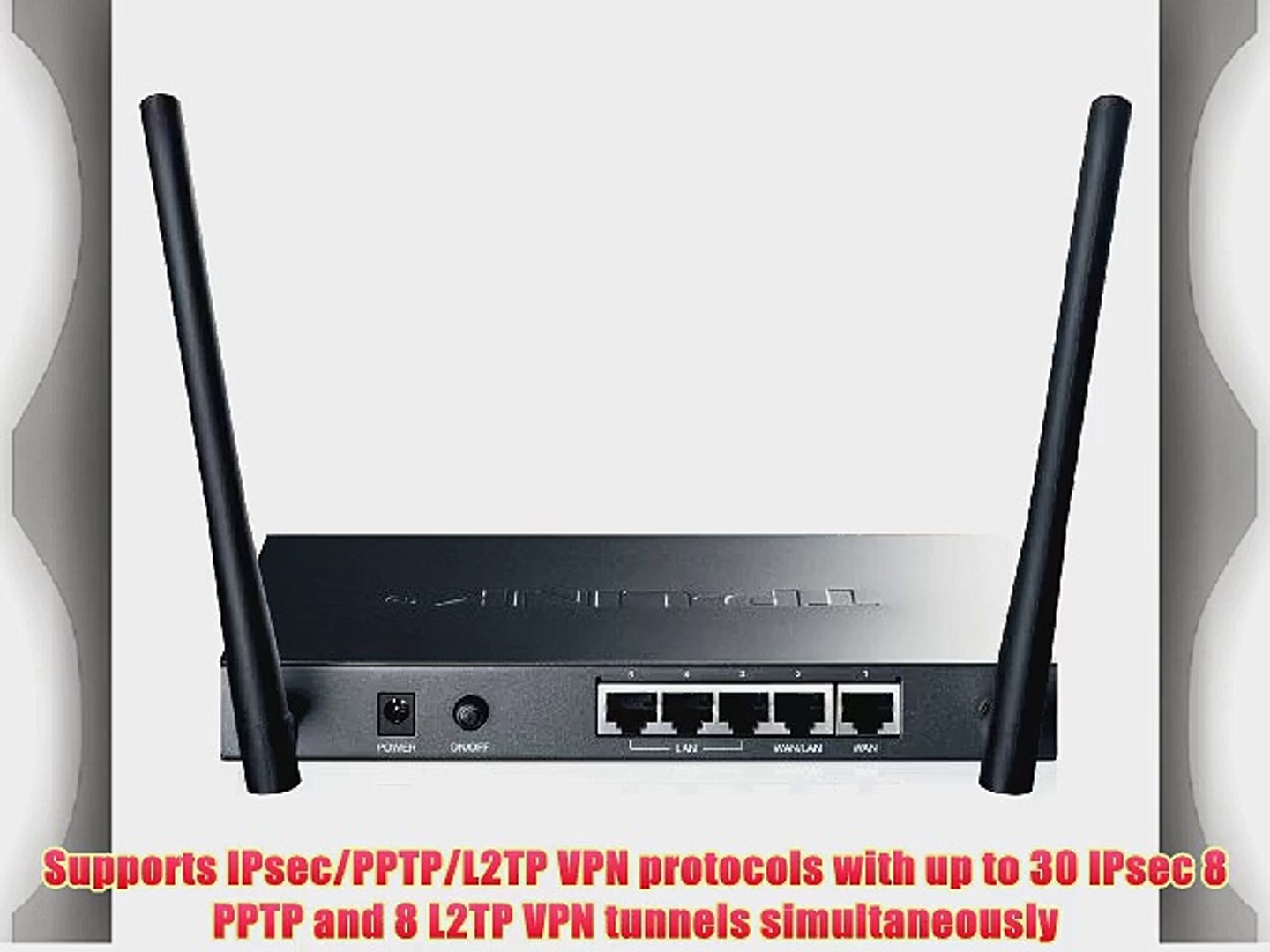 TP-LINK TL-ER604W SafeStream Wireless N300 Gigabit Broadband VPN Router  Load Balance IPsec/PPTP/L2TP - video Dailymotion