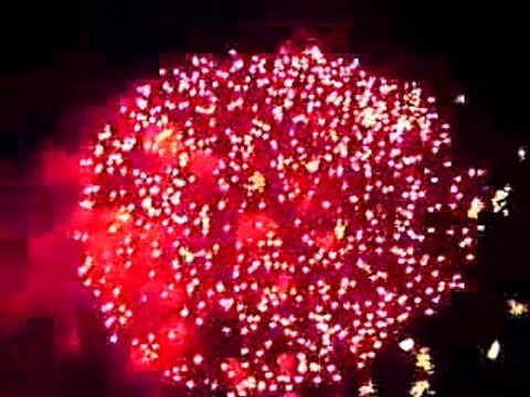 День Победы, Москва, салют на Поклонке