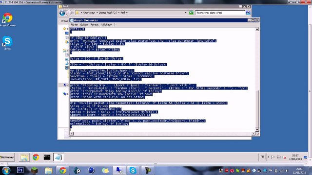 [HACK] Comment ddos ou dos une connexion ?