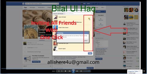 How To Invite All Friends To Facebook Page 2015