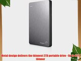 Seagate Backup Plus Slim 500GB Portable Hard Drive with Mobile Device Backup USB 3.0  (STCD500104)