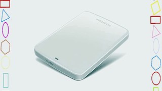 Toshiba Canvio Connect 1TB Portable Hard Drive White (HDTC710XW3A1)