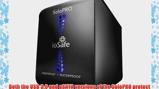 ioSafe SoloPRO 2 TB USB 2.0/eSATA Fireproof and Waterproof External Hard Drive with 1 Year
