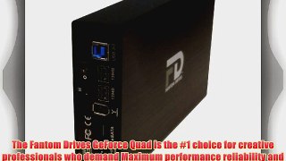 Fantom Drives GForce 1TB Quad USB 3.0/2.0 eSATA Firewire 800/400 External Hard Drive (GF1000QU3)