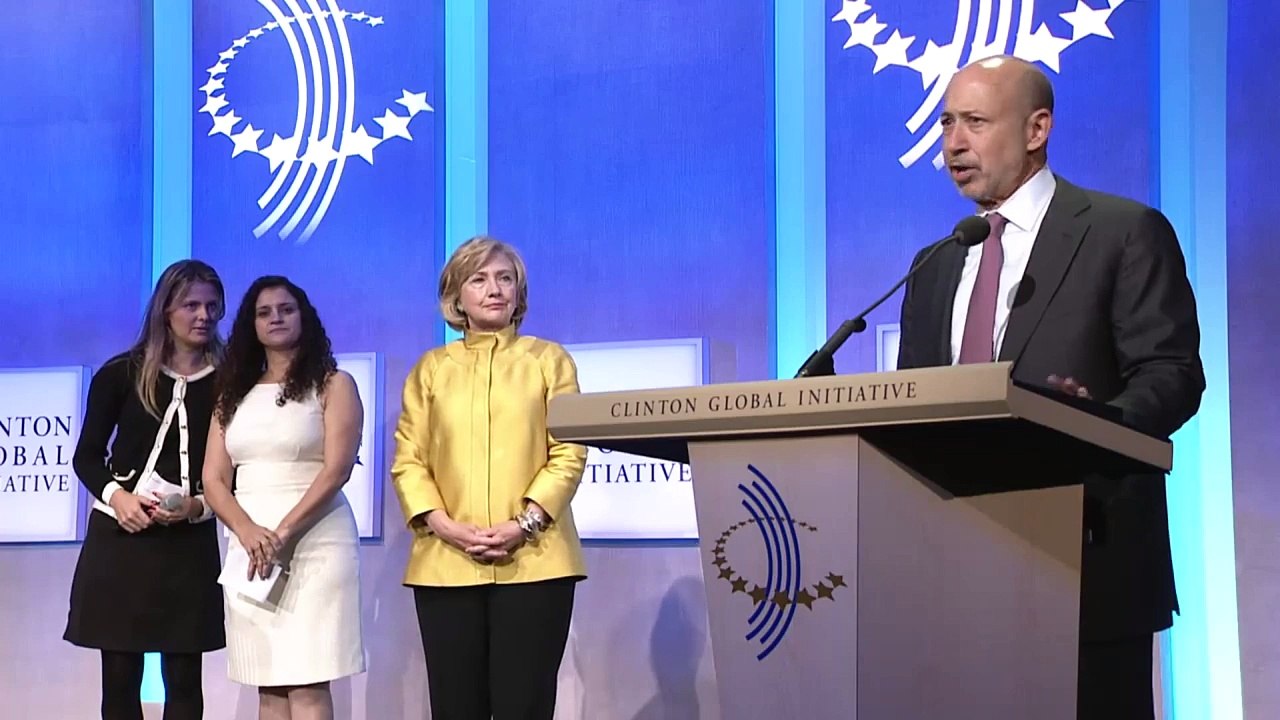 Commitment Progress Report by Goldman Sachs - CGI 2014 Annual Meeting