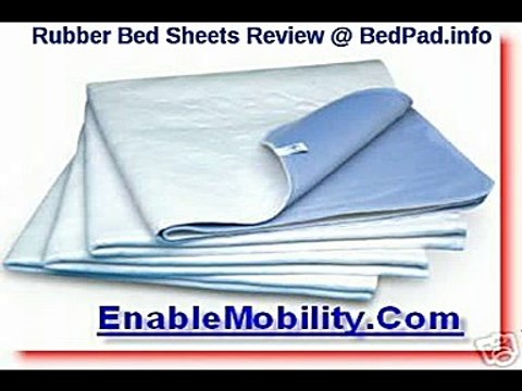 Wet Beds Rubber Bed Sheets Bedwetting and Rubbersheets Review