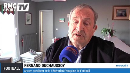 Duchaussoy soutient la candidature de Platini