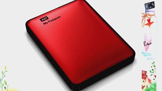 WD My Passport 1TB Portable External Hard Drive Storage USB 3.0 Red (WDBBEP0010BRD-NESN)