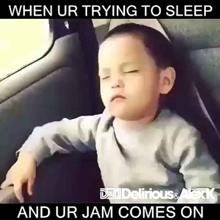 Baby Dance While Sleeping