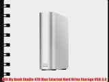 WD My Book Studio 4TB Mac External Hard Drive Storage USB 3.0