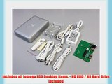 Iomega EGO Desktop 3.5 SATA USB / FireWire External Enclosure. - No Hard Drive Include - Iomega