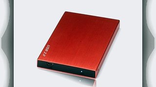 Storite 1TB 1 TB 2.5 inch USB 2.0 FAT32 Portable External Hard Drive - Red