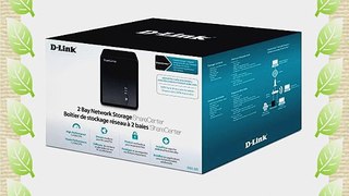 D-Link Systems ShareCenter 2-Bay USB 2.0 External Hard Drive Enclosure DNS-325 Black