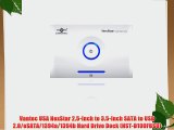 Vantec USA NexStar 2.5-Inch to 3.5-Inch SATA to USB 2.0/eSATA/1394a/1394b Hard Drive Dock (NST-D100FBSU)