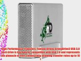 Micronet Technology Fantom Greendrive3 1TB USB 3.0 External Hard Drive GD1000U3