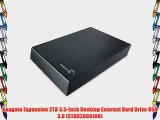 Seagate Expansion 2TB 3.5-Inch Desktop External Hard Drive USB 3.0 (STBV2000100)
