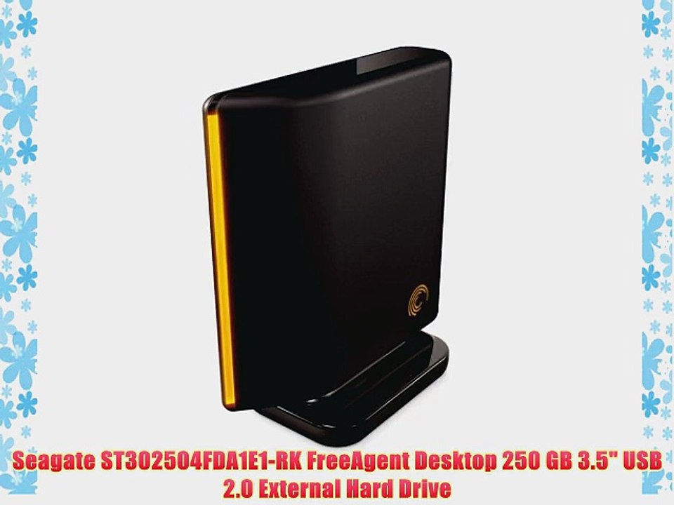 Seagate ST302504FDA1E1-RK FreeAgent Desktop 250 GB 3.5 USB 2.0 External Hard Drive