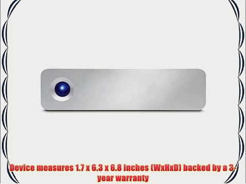 LaCie d2 Quadra Hard Disk 1 TB eSATA/FireWire800/FireWire400/USB 2.0 Desktop External Hard