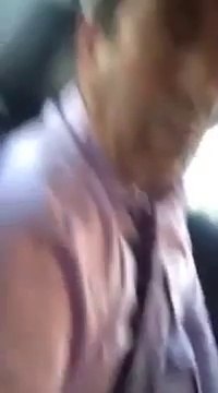 Creepy Uber driver locks doors and fondles himself in backseat with a drunk female customer