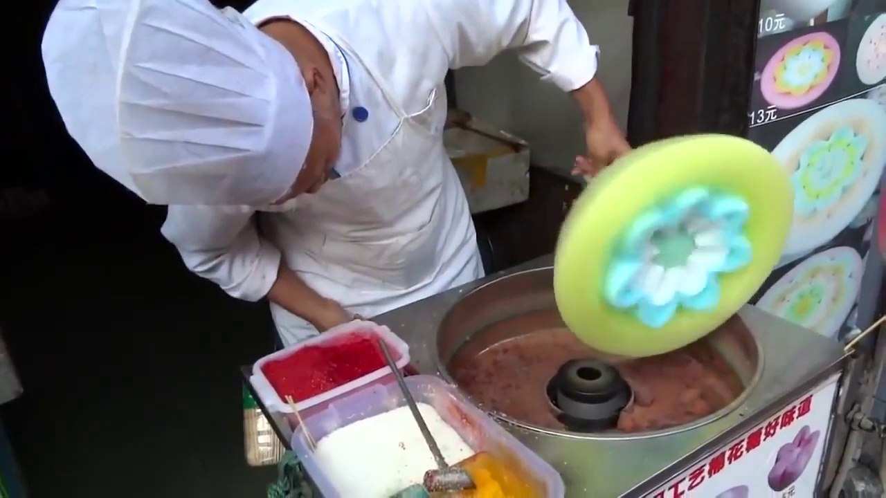 Le roi de la barbe à papa : ce chinois est un surdoué!
