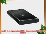 Micronet Technology Fantom Gforce3 Mini Portable 500 GB USB 3.0 External Hard Drive - GF3BM500U