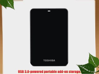 Toshiba 1.5 TB Toshiba Canvio 3.0 Plus Portable Hard Drive in Black (HDTC615XK3B1)