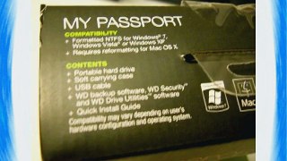 MY PASSPORT 320GB PORTABLE HARD DRIVE (BLACK)