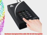 Apricorn Aegis ADT-3PL128-2000 Padlock DT HW Encrypted USB 3.0 Hard Drive