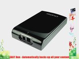 Clickfree Automatic Backup C2 2 TB USB 3.0 Desktop External Hard Drive